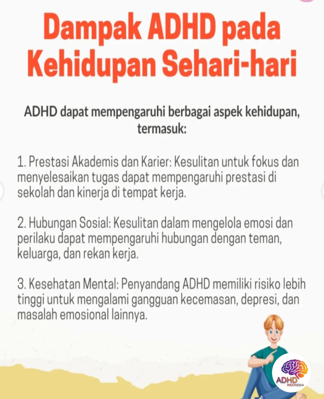ADHD dan Hubungan Sosial Anak di Lingkungan Sekolah di Kabupaten Mappi